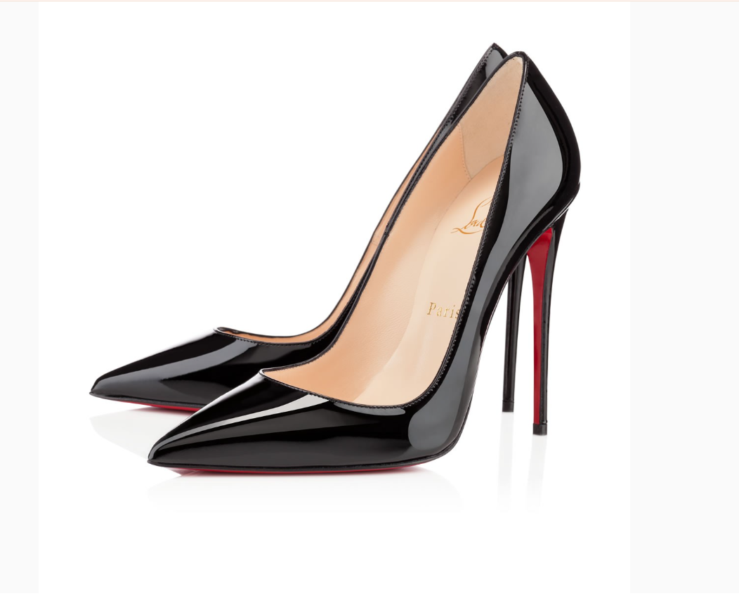 Christian Louboutin Kate  100 mm Pumps - Patent calf leather - Black - Women
