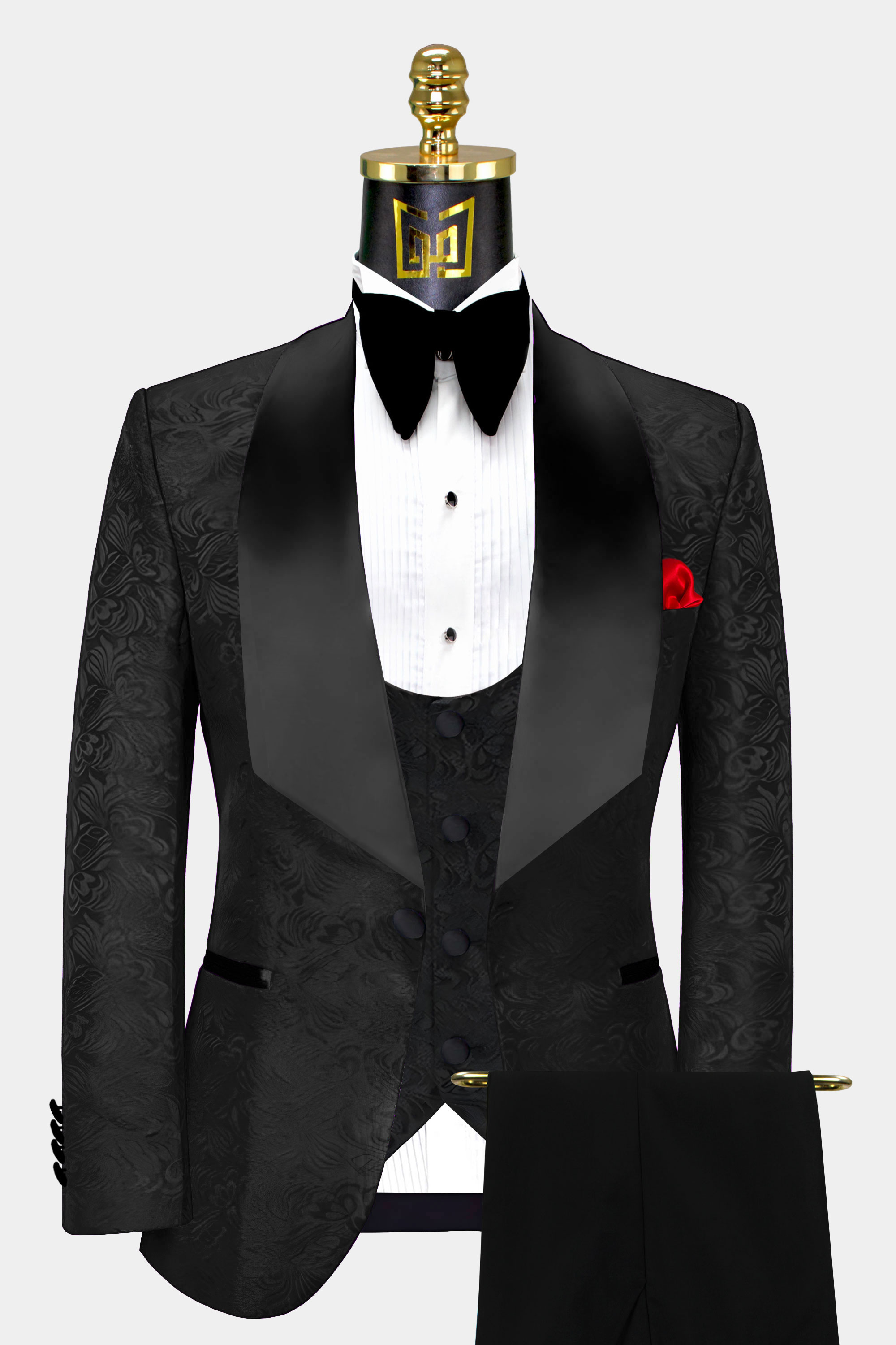 All Black Tuxedo Suits
